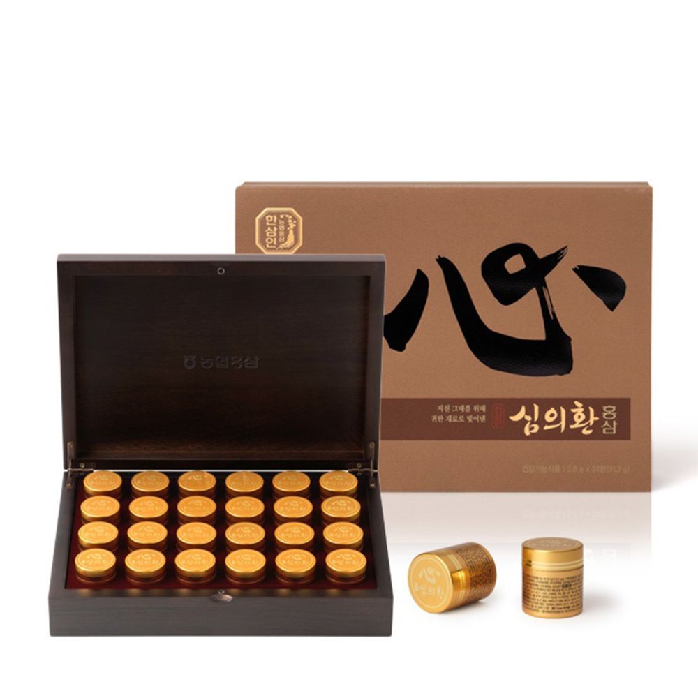 [NH Red Ginseng Hansamin] Shim Eui-hwan 3.8 g x 24 ea_Korean Red Ginseng Extract Gold_Made in Korea